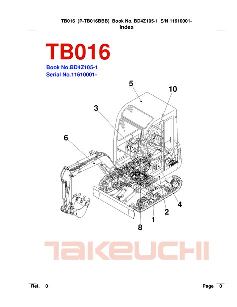 takeuchi tb016 manual